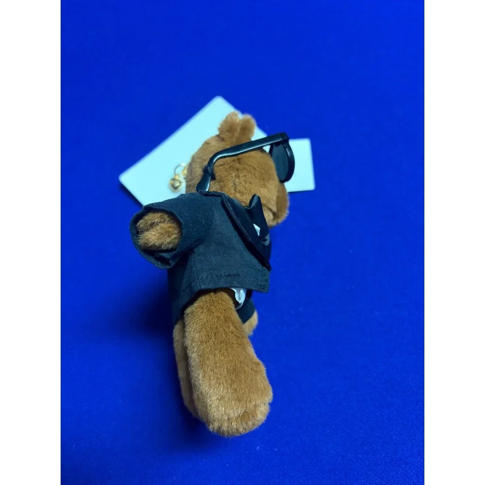 ALDO Wedding Groom Teddy Bear Plush Bag Charm Keychain NEW